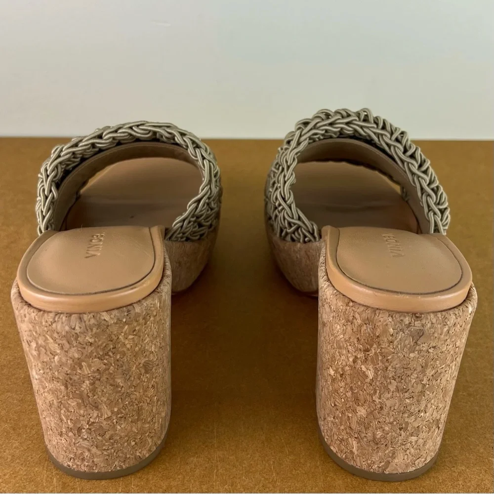 NEW VINCE CROCHET PLATFORM SANDALS - Picture 5 of 13